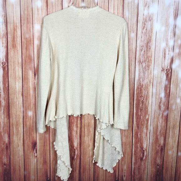 Wandering Sage Knit Wrap Peruvian Sweater (M) - Picture 9 of 13